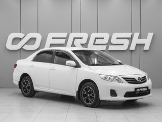 2012 Toyota Corolla X (E140, E150) Рестайлинг, белый, 700000 рублей, вид 1