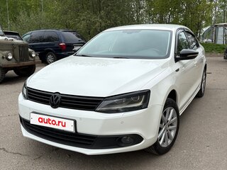 2013 Volkswagen Jetta VI, белый, 1170000 рублей, вид 1