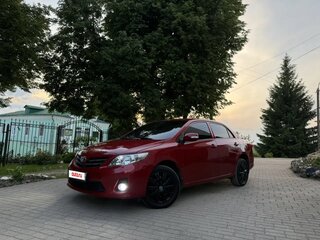 2012 Toyota Corolla X (E140, E150) Рестайлинг, красный, 1200000 рублей, вид 1