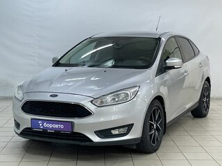 2016 Ford Focus III Рестайлинг, серебристый, 974000 рублей, вид 1