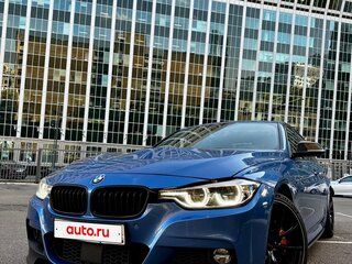 2017 BMW 3 серии 340i xDrive VI (F3x) Рестайлинг, синий, 3800000 рублей, вид 1