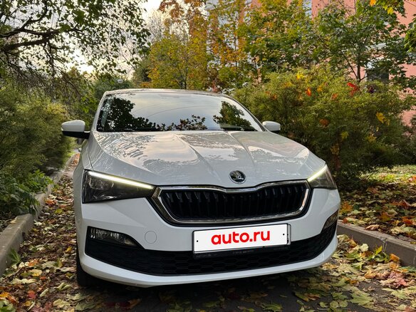 2021 Skoda Rapid II, белый, 1699000 рублей - вид 3