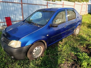 2005 Renault Logan I, синий, 150000 рублей, вид 4