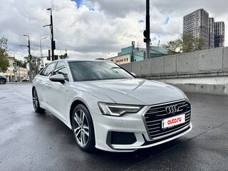 2021 Audi A6 45 TFSI V (C8), белый, 4500000 рублей, вид 3
