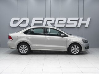 2013 Volkswagen Polo V, бежевый, 830000 рублей, вид 5