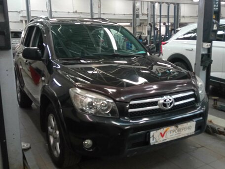 2007 Toyota RAV4 III (XA30), чёрный, 930000 рублей, вид 2