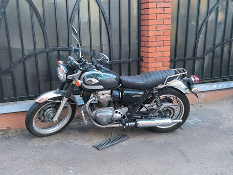 2020 Kawasaki W 800, зелёный, 750000 рублей, вид 4