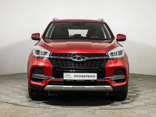 2021 Chery Tiggo 4 I Рестайлинг, красный, 1375900 рублей, вид 2