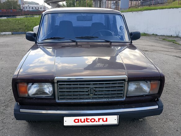 2006 Lada (ВАЗ) 2107, пурпурный, 210000 рублей - вид 3