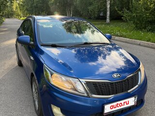 2012 Kia Rio 4-speed III, синий, 570000 рублей, вид 3