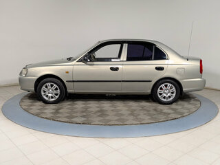 2008 Hyundai Accent ТагАЗ II, бежевый, 449900 рублей, вид 5
