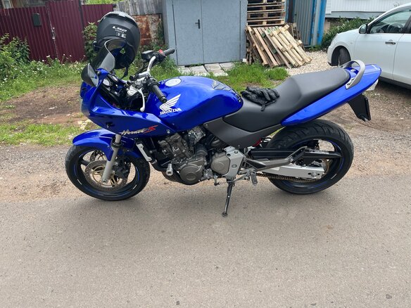 2003 Honda CB 600F Hornet, синий, 445000 рублей - вид 11