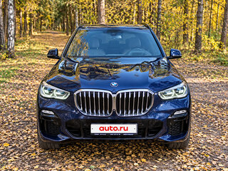 2019 BMW X5 40i IV (G05/G18), синий, 5595000 рублей, вид 1