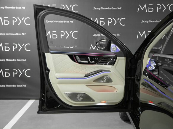 2026 Mercedes-Benz S-Класс 450 Long 4MATIC VII (W223) Рестайлинг, чёрный, 30635000 рублей - вид 7
