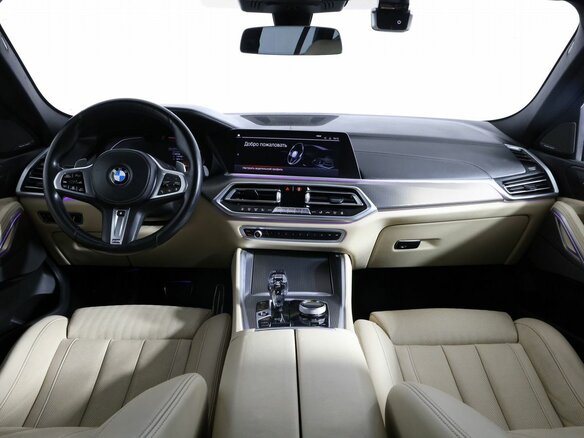 2021 BMW X6 40i III (G06), серый, 7192000 рублей - вид 14