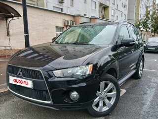 2011 Mitsubishi Outlander II Рестайлинг, чёрный, 1150000 рублей, вид 1