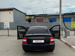 2008 Lada (ВАЗ) Priora I, чёрный, 185000 рублей, вид 2