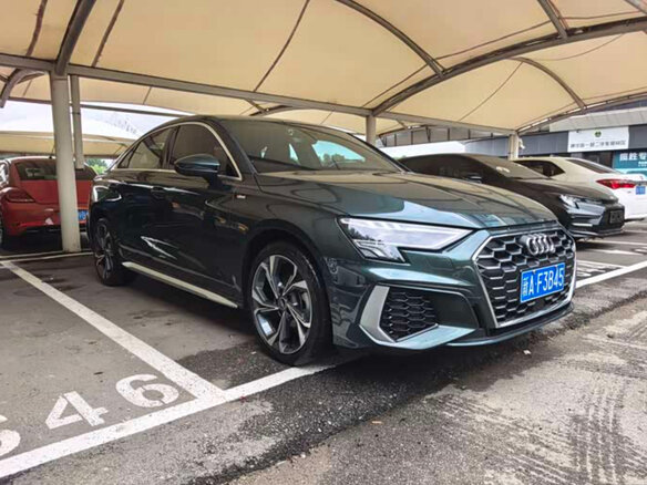 2024 Audi A3 35 TFSI Long IV (8Y), зелёный, 1720000 рублей - вид 2