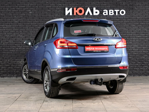 2017 Chery Tiggo 5 I Рестайлинг, синий, 1035000 рублей - вид 6