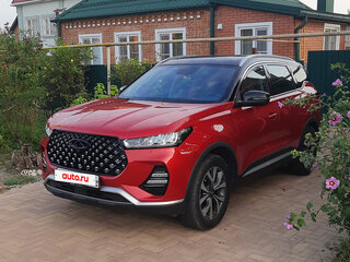 2022 Chery Tiggo 7 Pro I, красный, 1555000 рублей, вид 3