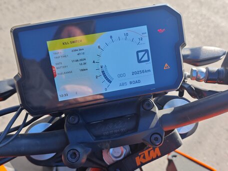 2020 KTM 390 Duke, оранжевый, 460000 рублей, вид 3