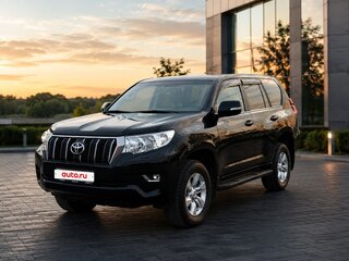 2021 Toyota Land Cruiser Prado 150 Series Рестайлинг 3, чёрный, 6800000 рублей, вид 1
