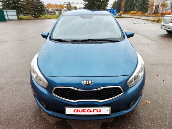 2014 Kia Ceed II, синий, 780000 рублей - вид 1