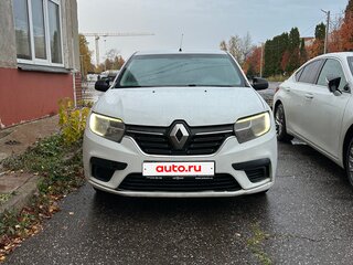 2020 Renault Logan II Рестайлинг, белый, 535000 рублей, вид 1