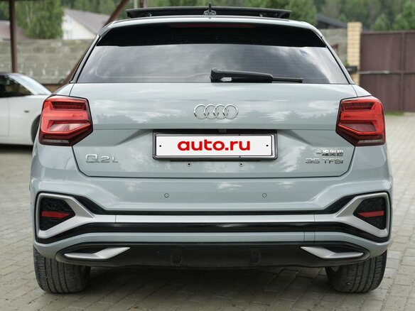 2022 Audi Q2 L 35 TFSI I Рестайлинг, синий, 2900000 рублей - вид 3