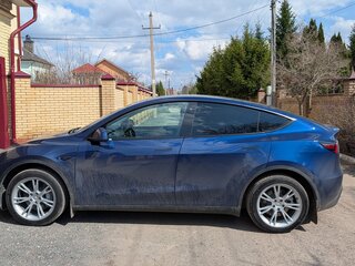 2023 Tesla Model Y Long Range Dual Motor I, синий, 4500000 рублей, вид 4