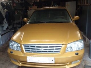 2002 Kia Optima I, золотистый, 139000 рублей, вид 1