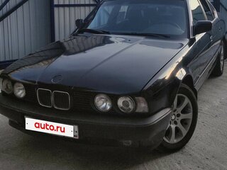 1991 BMW 5 серии 524d III (E34), чёрный, 260000 рублей, вид 4