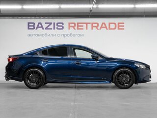 2018 Mazda 6 III (GJ) Рестайлинг 2, синий, 1899000 рублей, вид 4