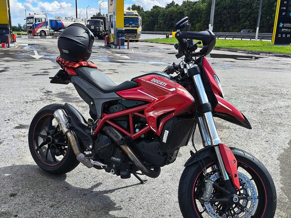 2014 Ducati Hypermotard, красный, 650000 рублей - вид 1