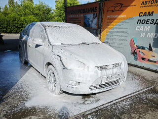 2008 Ford Focus II Рестайлинг, серебристый, 630000 рублей, вид 4