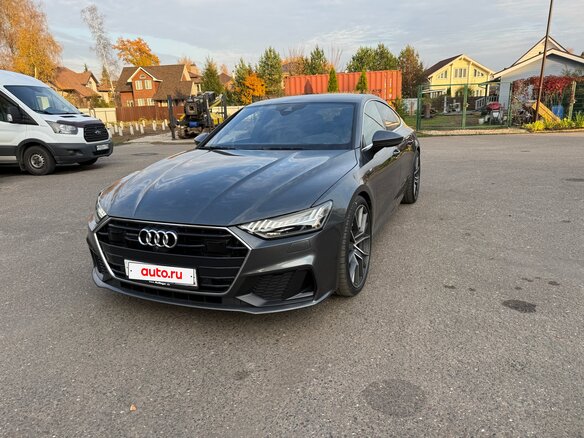 2020 Audi A7 45 TDI II (4K), серый, 5400000 рублей - вид 1