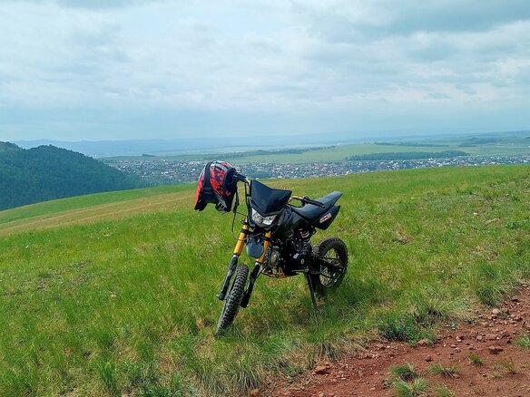 2025 Motoland MX 125, чёрный, 50000 рублей