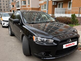 2013 Mitsubishi Lancer X Рестайлинг, чёрный, 400000 рублей, вид 2