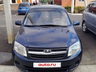 2012 Lada (ВАЗ) Granta I, синий, 400000 рублей, вид 3