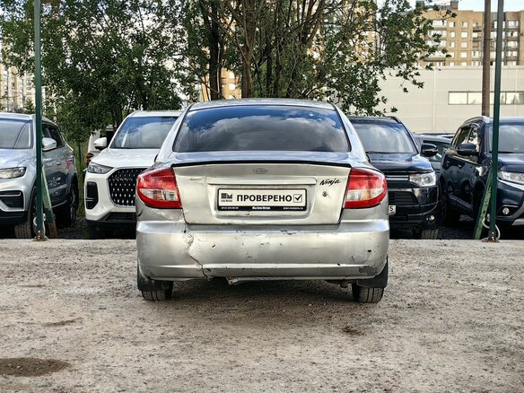 2003 Kia Rio I Рестайлинг, серебристый - вид 6