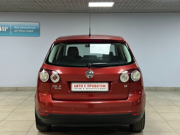 2007 Volkswagen Golf Plus I, красный, 585000 рублей - вид 5