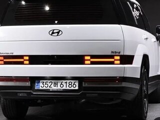 2024 Hyundai Santa Fe V (MX5), белый, 4823090 рублей, вид 3