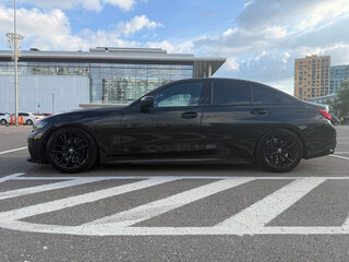 2019 BMW 3 серии 318d VII (G2x), чёрный, 3290000 рублей, вид 2