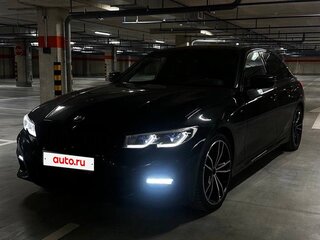 2021 BMW 3 серии 320d xDrive VII (G2x), чёрный, 3850000 рублей, вид 3