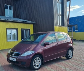 2007 Mercedes-Benz A-Класс 150 II (W169), красный, 500000 рублей, вид 1