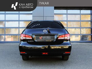2015 Nissan Almera III (G15), чёрный, 679000 рублей, вид 4