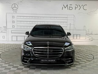 2021 Mercedes-Benz S-Класс 580 Long 4MATIC VII (W223), чёрный, 12550000 рублей, вид 4
