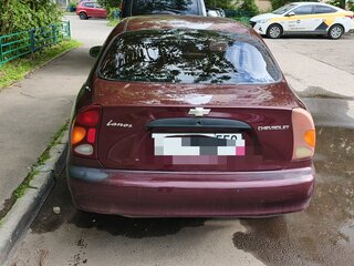 2008 Chevrolet Lanos I, пурпурный, 140000 рублей, вид 2