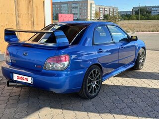 2005 Subaru Impreza WRX II Рестайлинг 2, синий, 1150000 рублей, вид 4