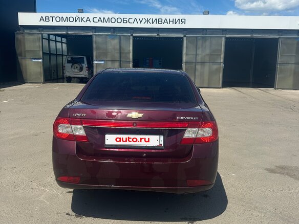 2011 Chevrolet Epica V250 Рестайлинг, красный, 820000 рублей - вид 2